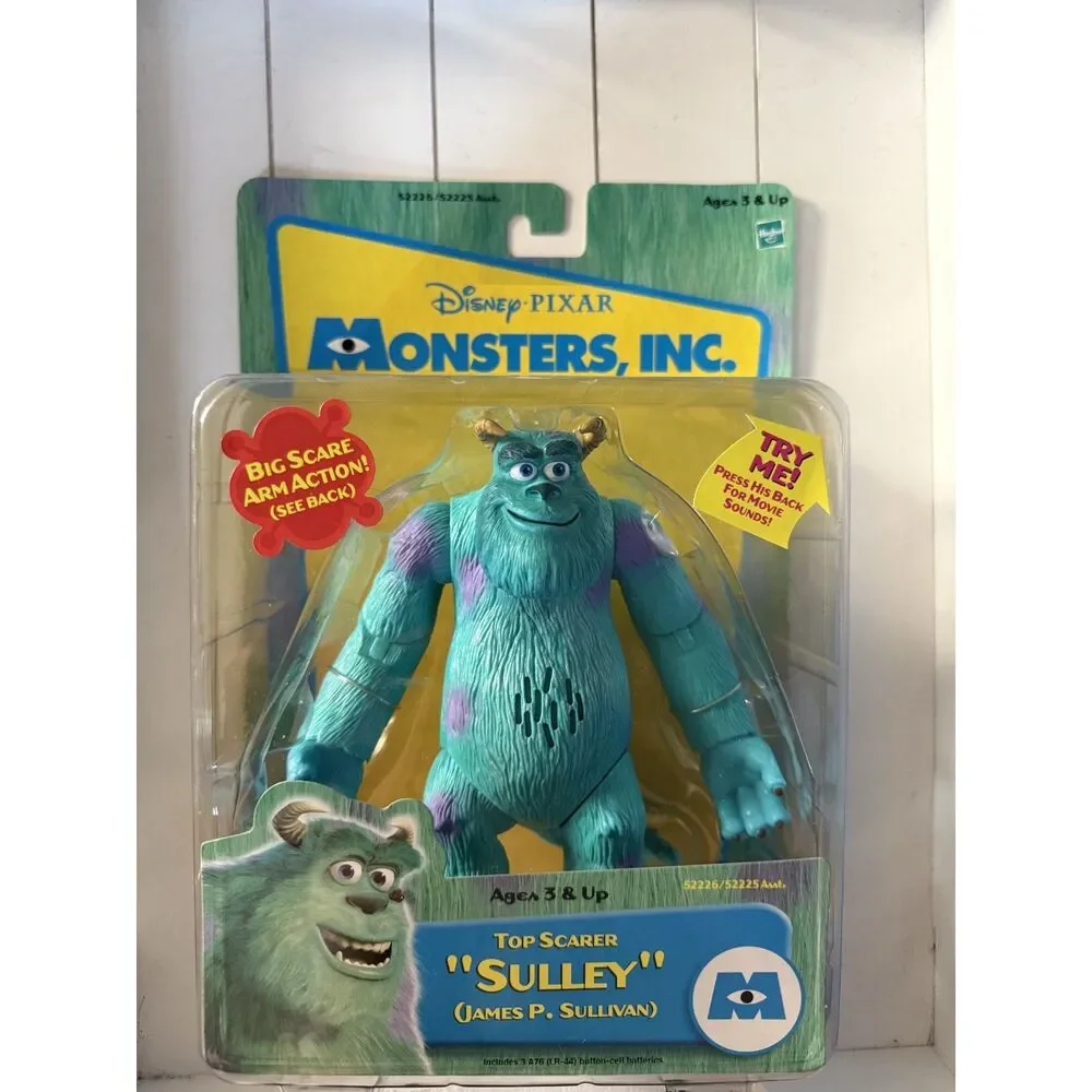 2001 Monster's Inc Figures in original packaging set of 2